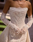 Bella Rose Lace Gloves
